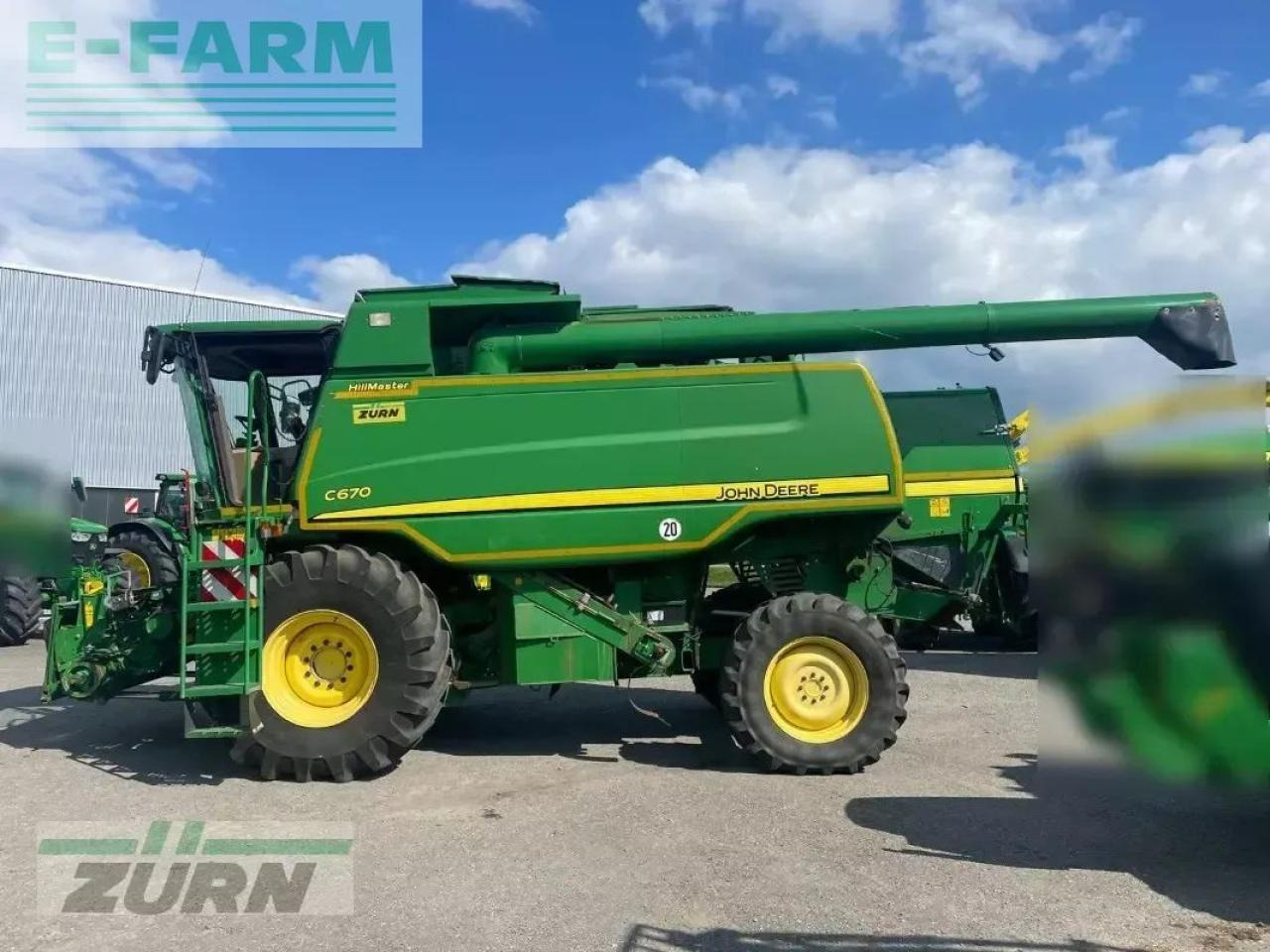 John Deere c670 cts hillmaster - Moissonneuse-batteuse: photos 1 John Deere c670 cts hillmaster - Moissonneuse-batteuse: photos 1