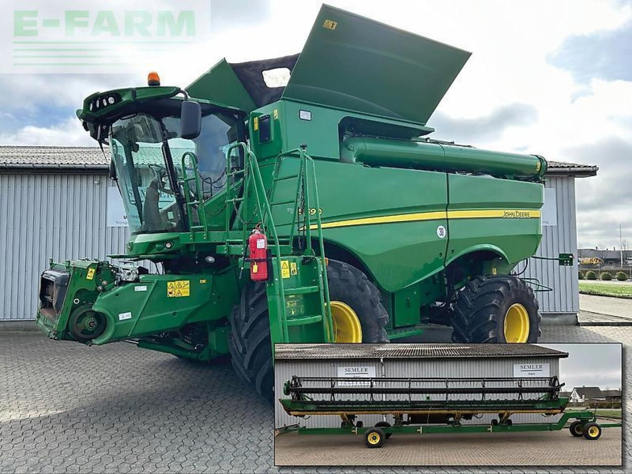 John Deere s690 - Moissonneuse-batteuse: photos 1 John Deere s690 - Moissonneuse-batteuse: photos 1