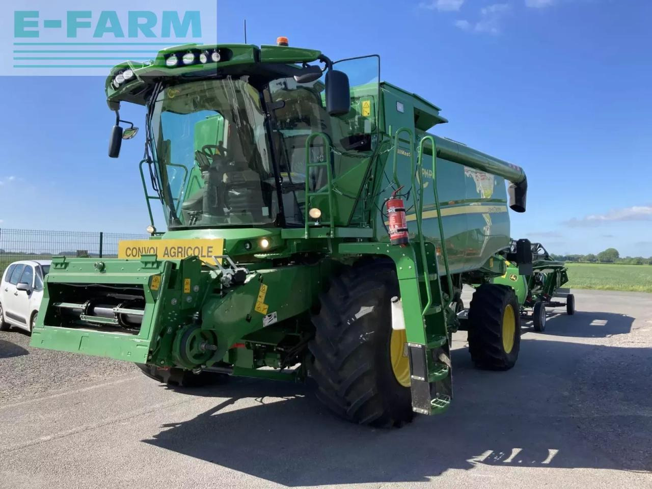 John Deere t 660 - Moissonneuse-batteuse: photos 4 John Deere t 660 - Moissonneuse-batteuse: photos 4