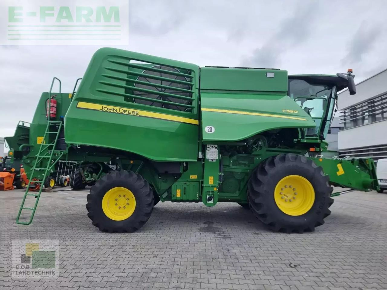 John Deere t550 - Moissonneuse-batteuse: photos 5 John Deere t550 - Moissonneuse-batteuse: photos 5