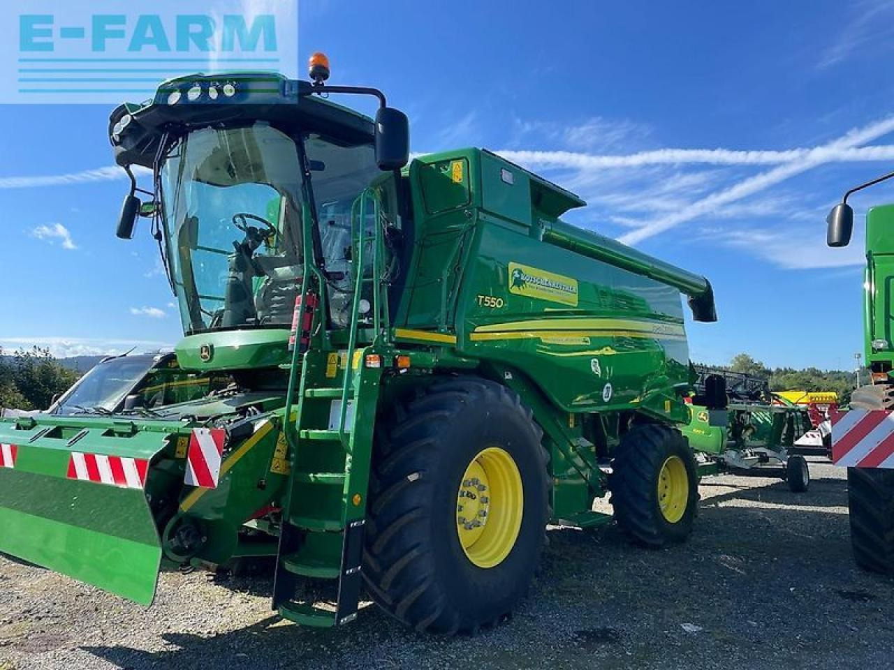 John Deere t550 - Moissonneuse-batteuse: photos 1 John Deere t550 - Moissonneuse-batteuse: photos 1