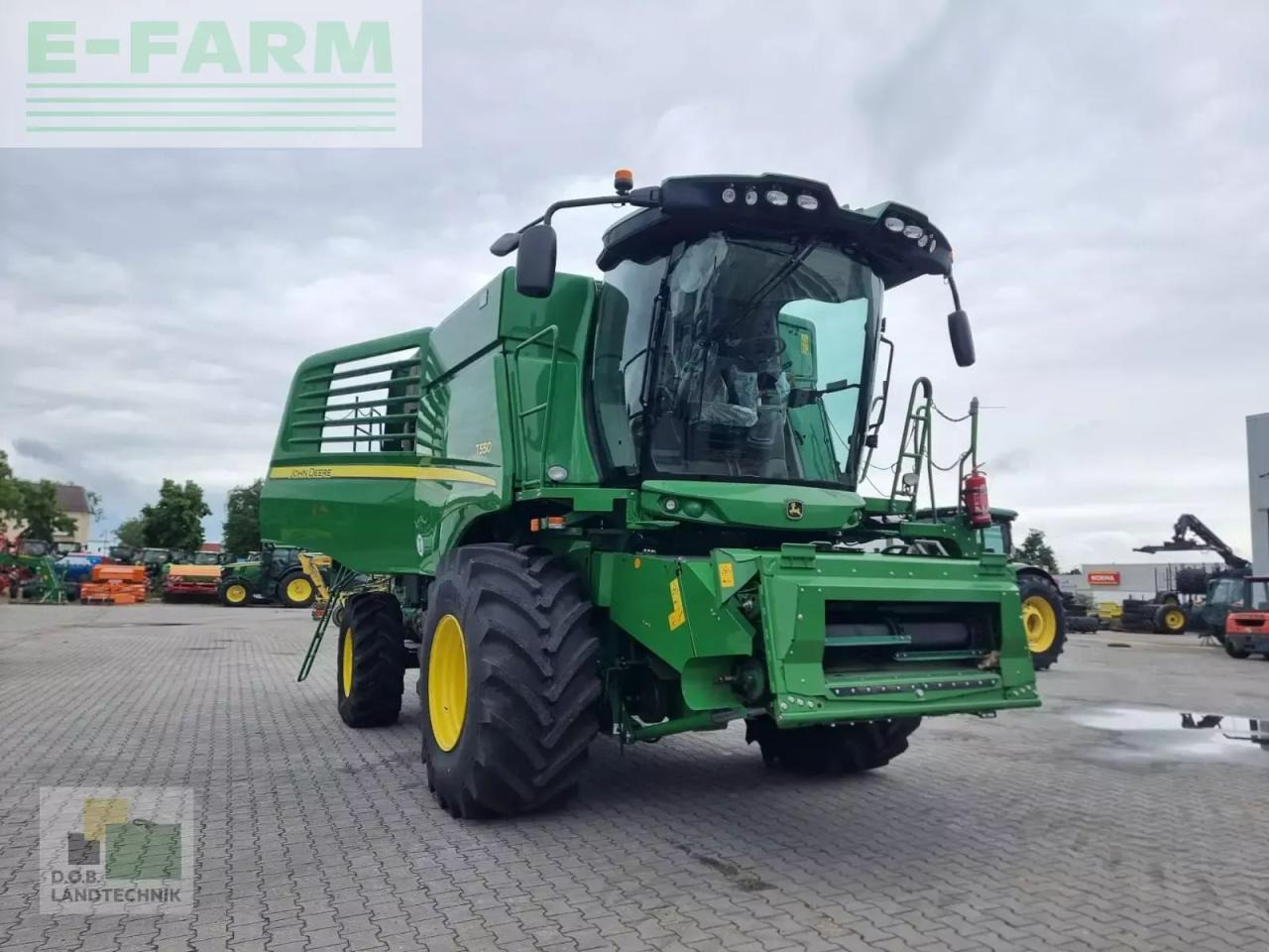 John Deere t550 - Moissonneuse-batteuse: photos 2 John Deere t550 - Moissonneuse-batteuse: photos 2