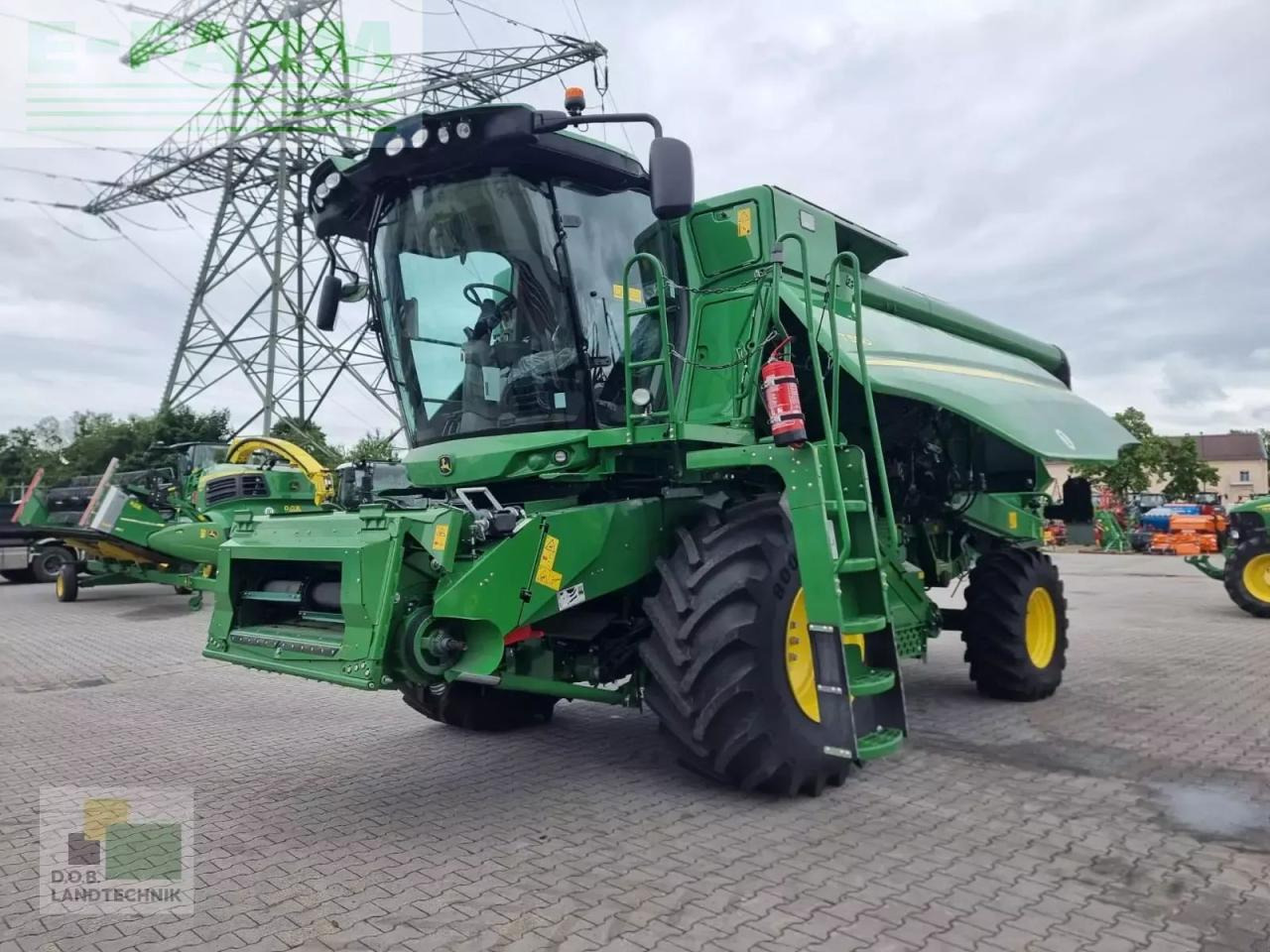 John Deere t550 - Moissonneuse-batteuse: photos 1 John Deere t550 - Moissonneuse-batteuse: photos 1