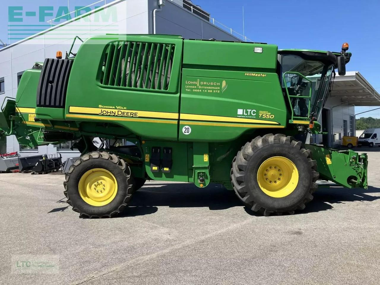 John Deere t550 hm - Moissonneuse-batteuse: photos 4 John Deere t550 hm - Moissonneuse-batteuse: photos 4