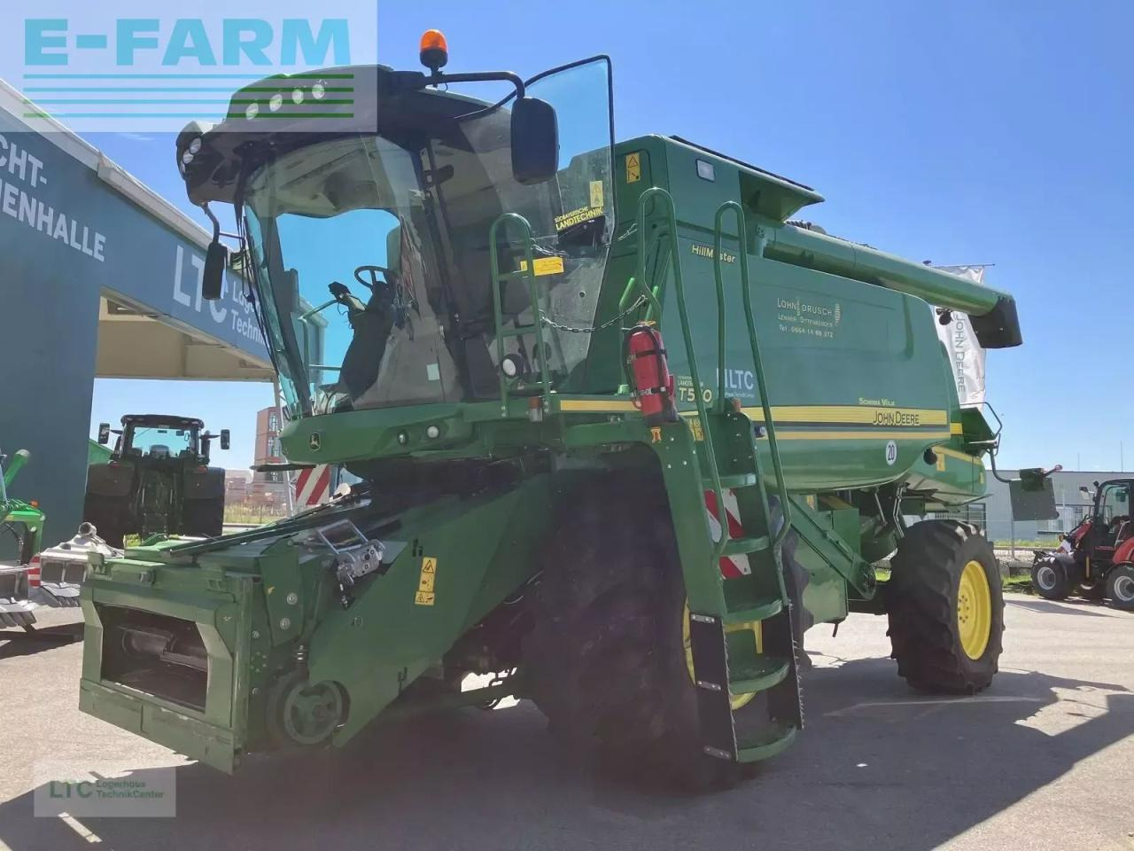 John Deere t550 hm - Moissonneuse-batteuse: photos 1 John Deere t550 hm - Moissonneuse-batteuse: photos 1