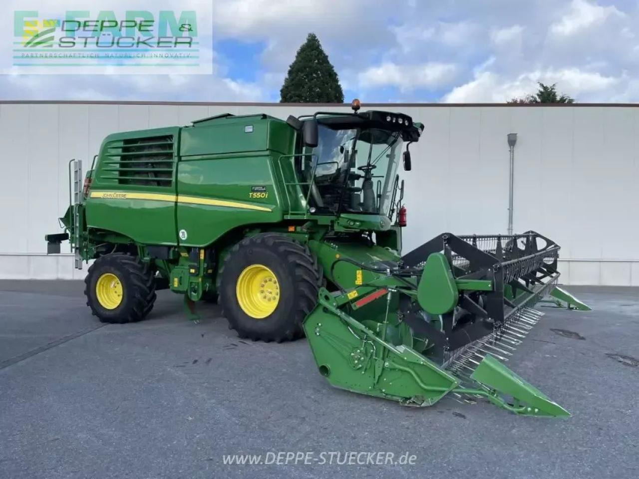 John Deere t550 mit 622r - Moissonneuse-batteuse: photos 1 John Deere t550 mit 622r - Moissonneuse-batteuse: photos 1