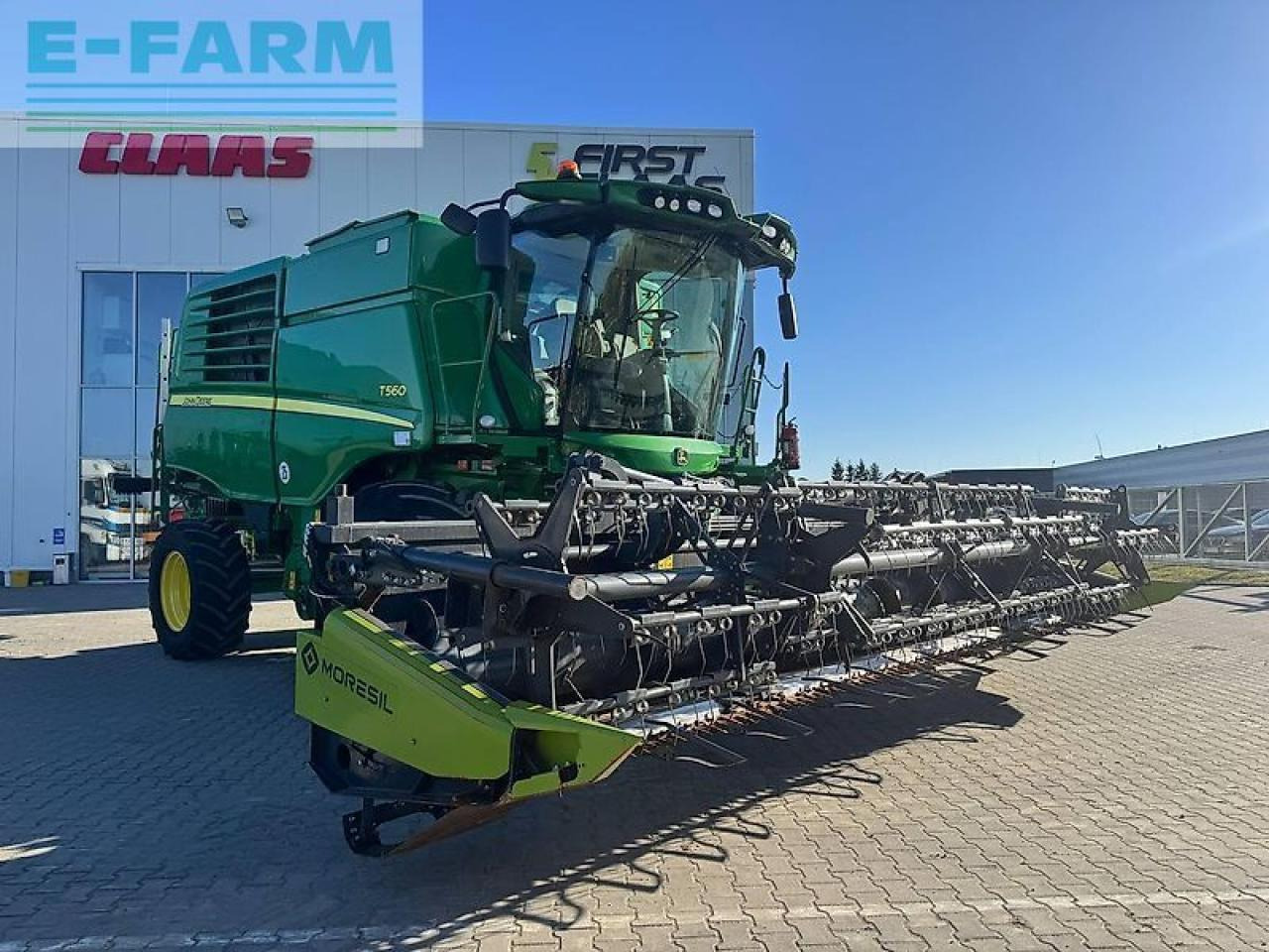 John Deere t560 - Moissonneuse-batteuse: photos 1 John Deere t560 - Moissonneuse-batteuse: photos 1