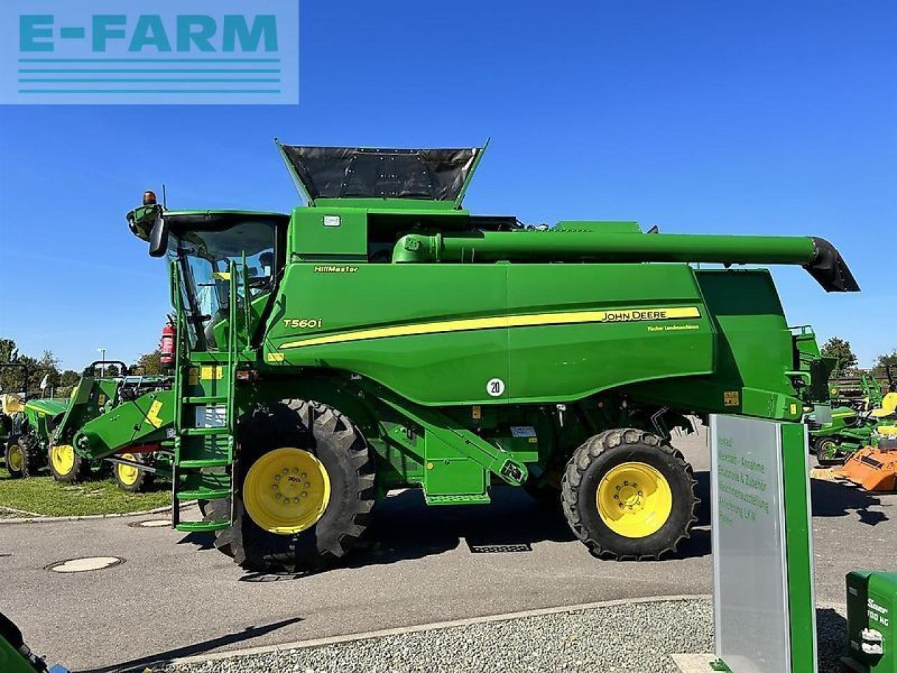 John Deere t560i hm - Moissonneuse-batteuse: photos 2 John Deere t560i hm - Moissonneuse-batteuse: photos 2