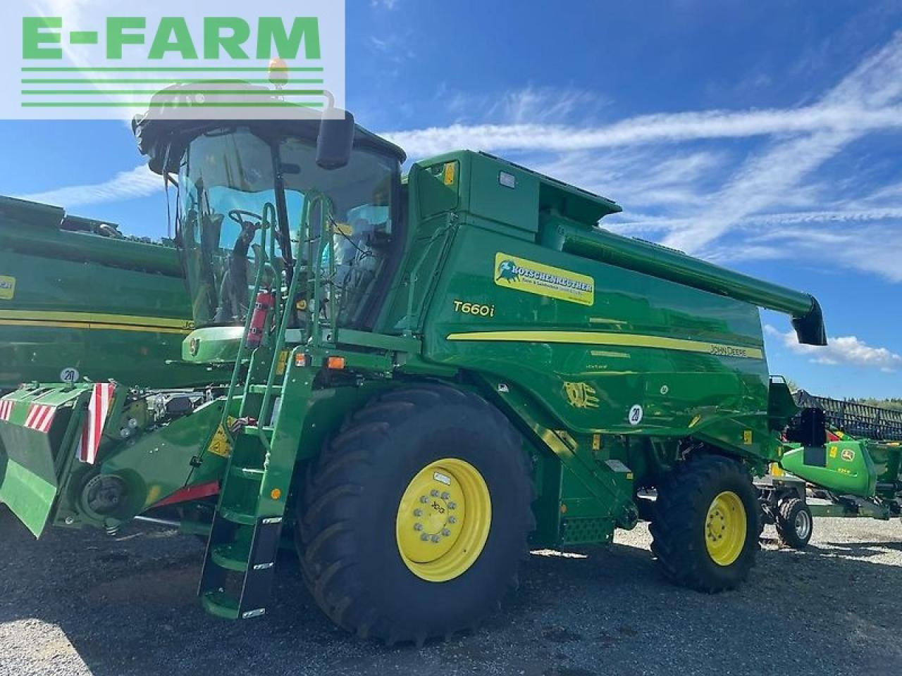 John Deere t660 - Moissonneuse-batteuse: photos 1 John Deere t660 - Moissonneuse-batteuse: photos 1