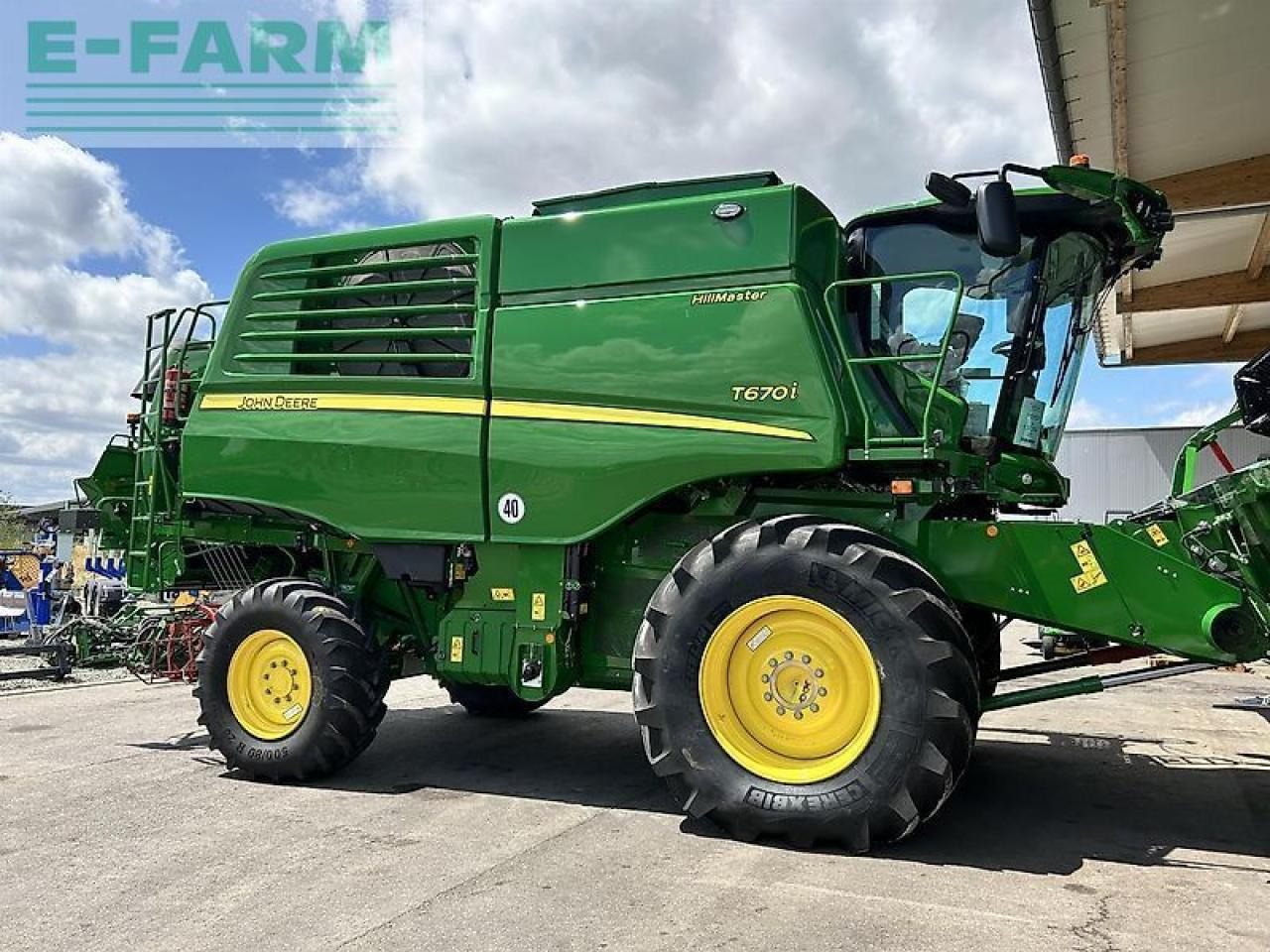 John Deere t670 hm - Moissonneuse-batteuse: photos 5 John Deere t670 hm - Moissonneuse-batteuse: photos 5