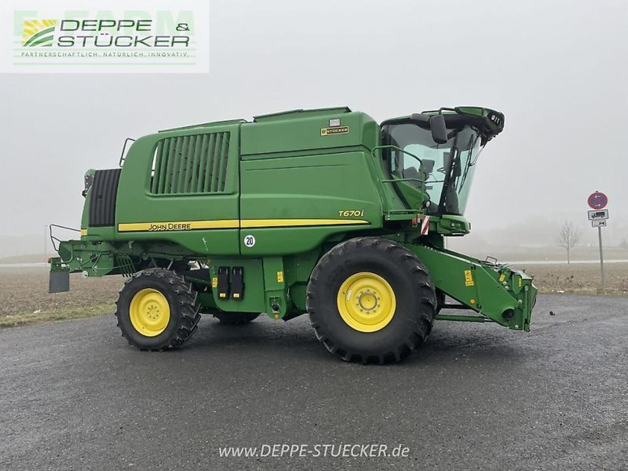 John Deere t670 mit 622r - Moissonneuse-batteuse: photos 3 John Deere t670 mit 622r - Moissonneuse-batteuse: photos 3