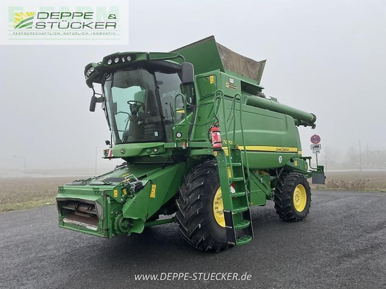 John Deere t670 mit 622r - Moissonneuse-batteuse: photos 1 John Deere t670 mit 622r - Moissonneuse-batteuse: photos 1