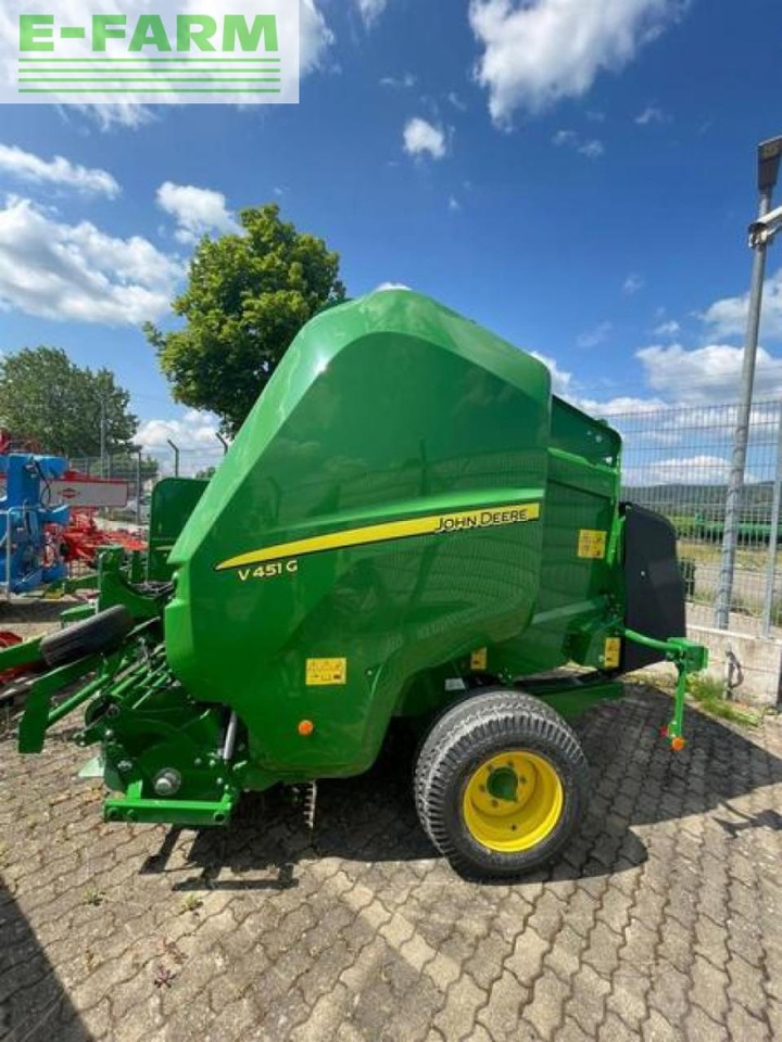 John Deere v451g - Presse à balles cubiques: photos 1 John Deere v451g - Presse à balles cubiques: photos 1