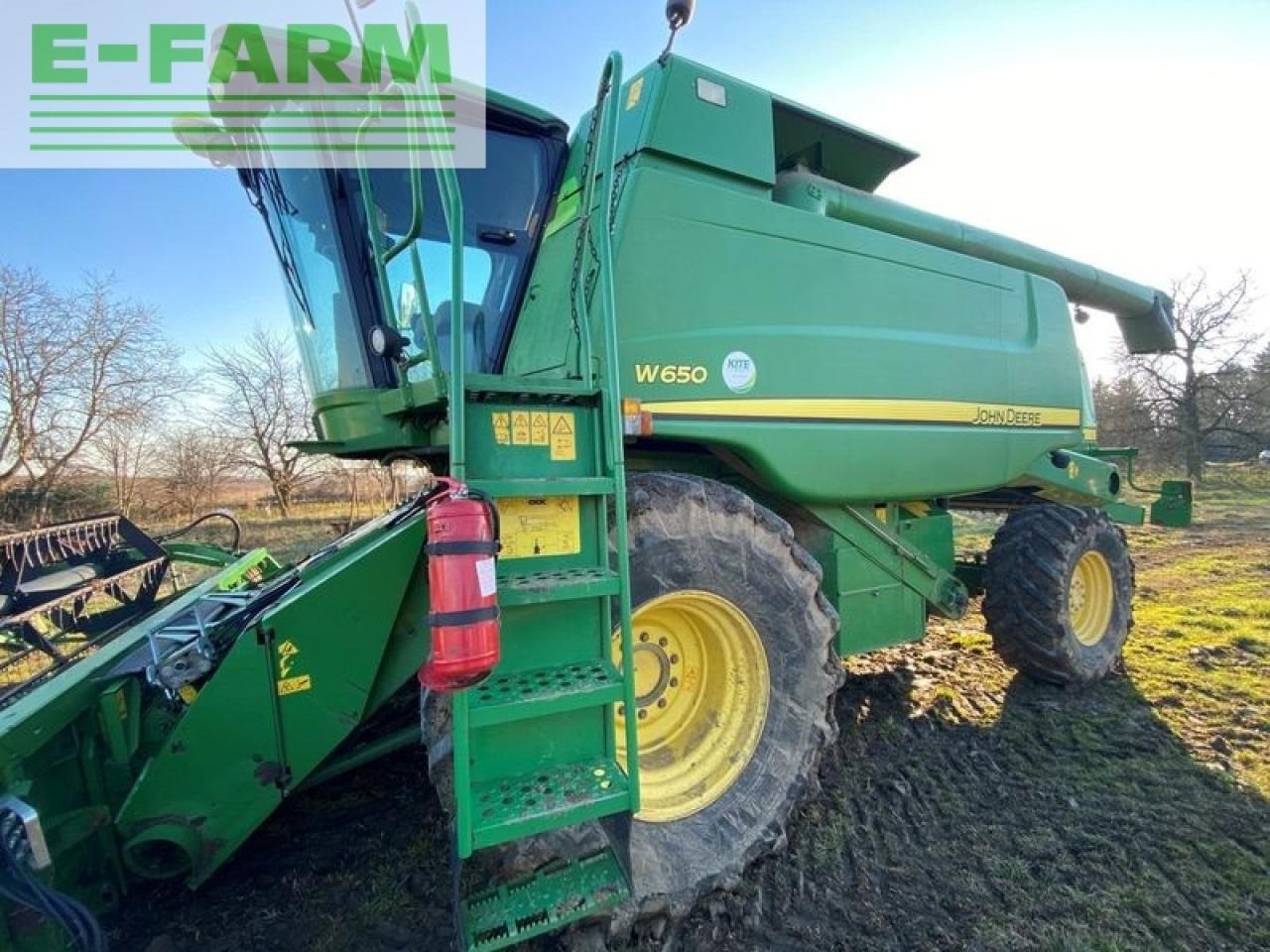 Moissonneuse-batteuse John Deere w650: photos 8