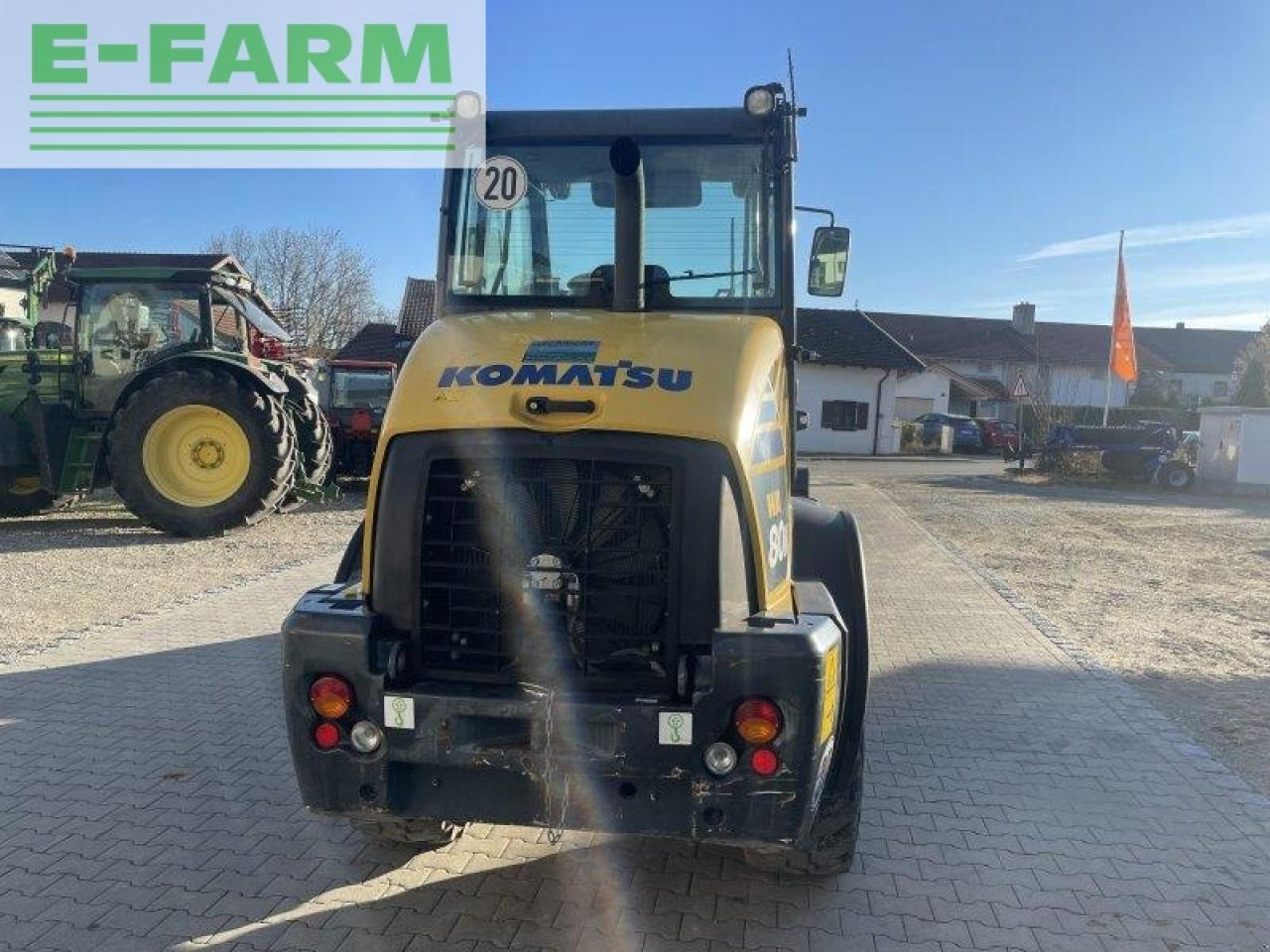 Mini pelle Komatsu wa 80m-7: photos 12