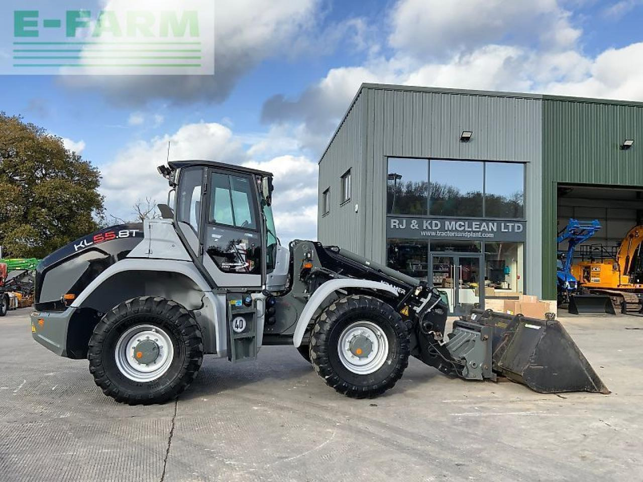 Kramer kl55.8t black wheeled telehandler (st24946) - Chargeuse sur pneus: photos 2 Kramer kl55.8t black wheeled telehandler (st24946) - Chargeuse sur pneus: photos 2