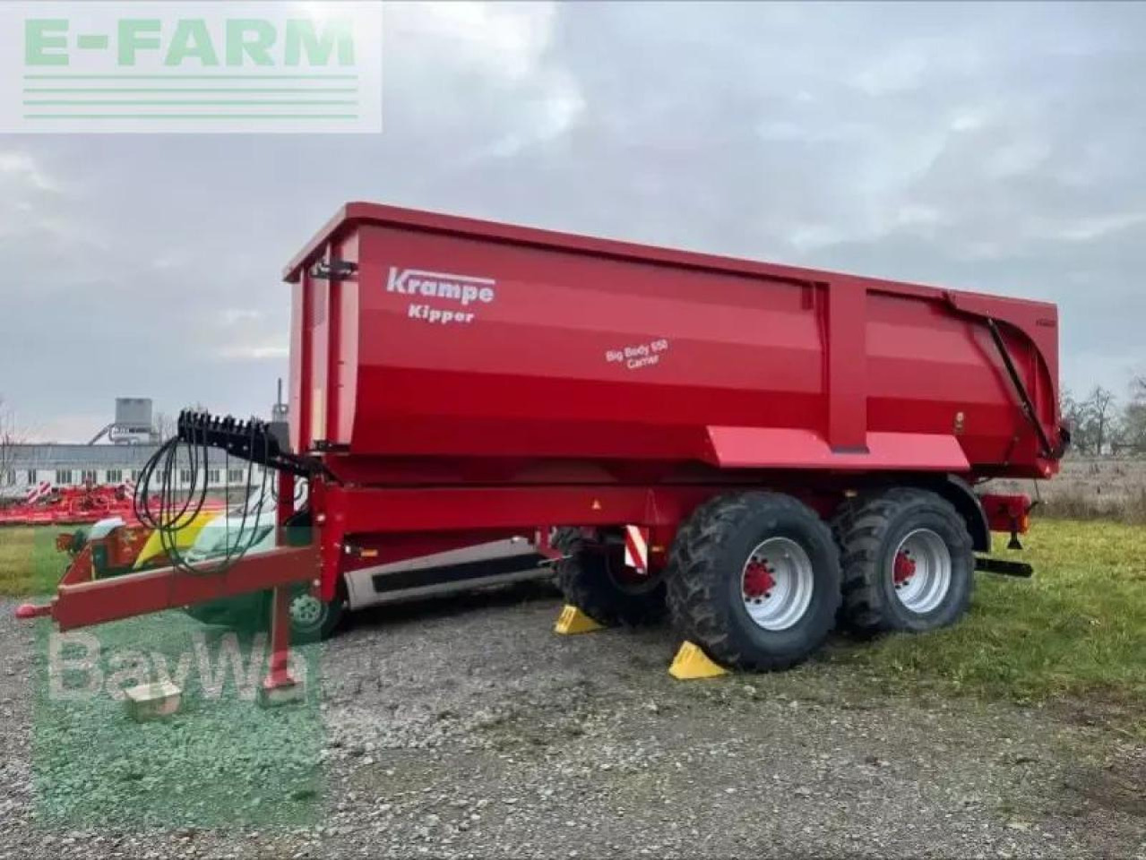 Krampe bigbody 650 carrier krampe tan - Benne agricole: photos 2 Krampe bigbody 650 carrier krampe tan - Benne agricole: photos 2