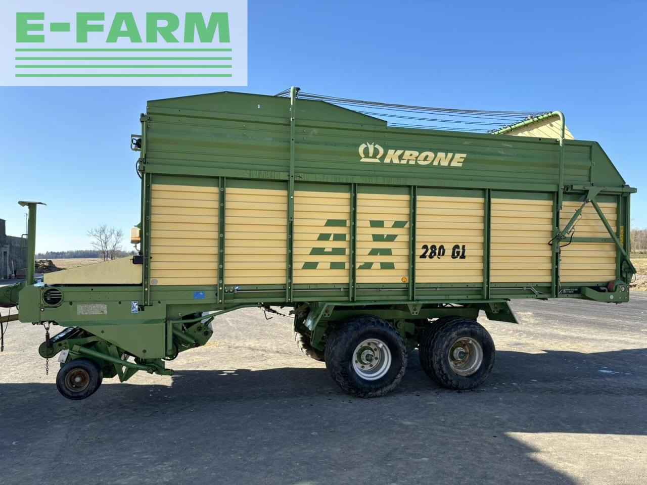 Krone AX 280 GL - Benne agricole: photos 1 Krone AX 280 GL - Benne agricole: photos 1