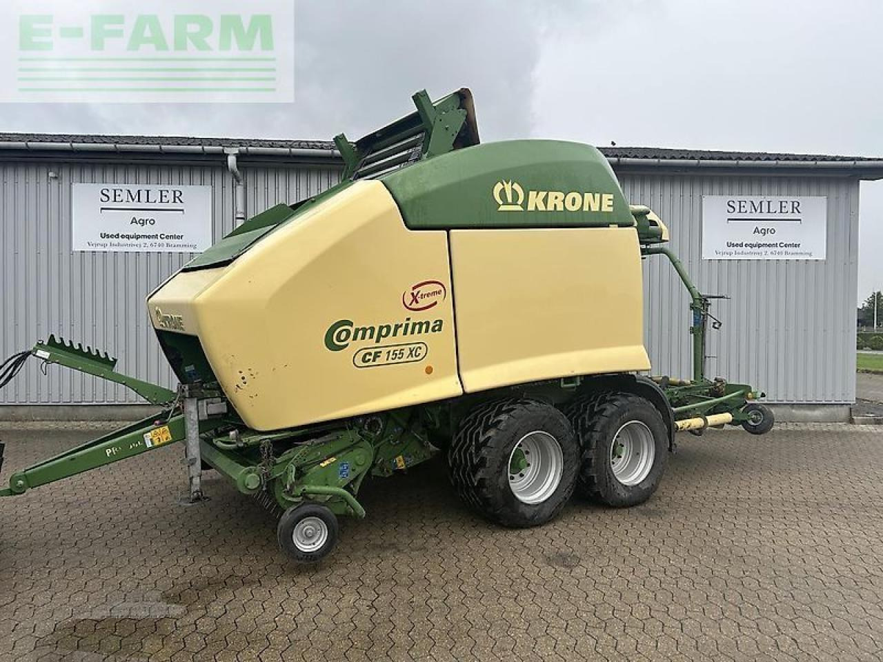 Krone cf155 xc extreme - Presse à balles cubiques: photos 1 Krone cf155 xc extreme - Presse à balles cubiques: photos 1