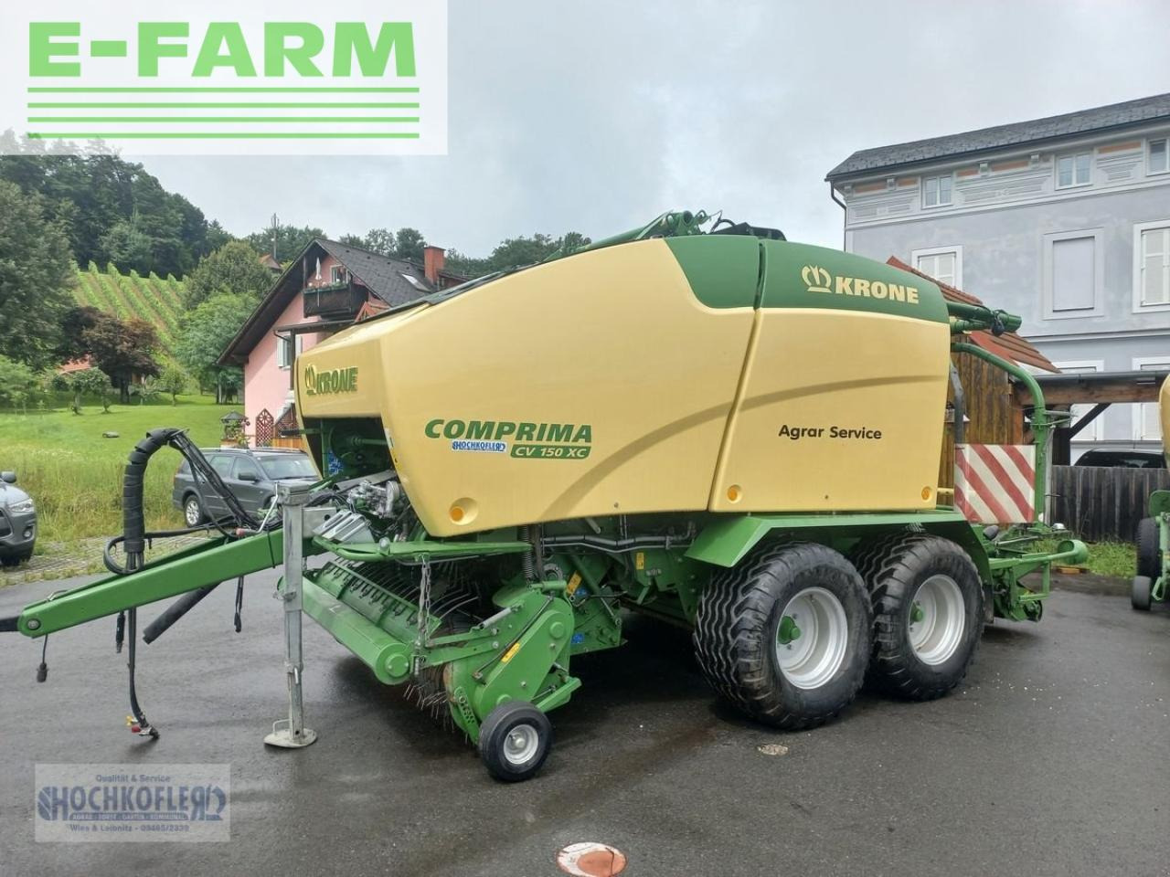 Krone comprima cf155 xc - Presse à balles cubiques: photos 1 Krone comprima cf155 xc - Presse à balles cubiques: photos 1