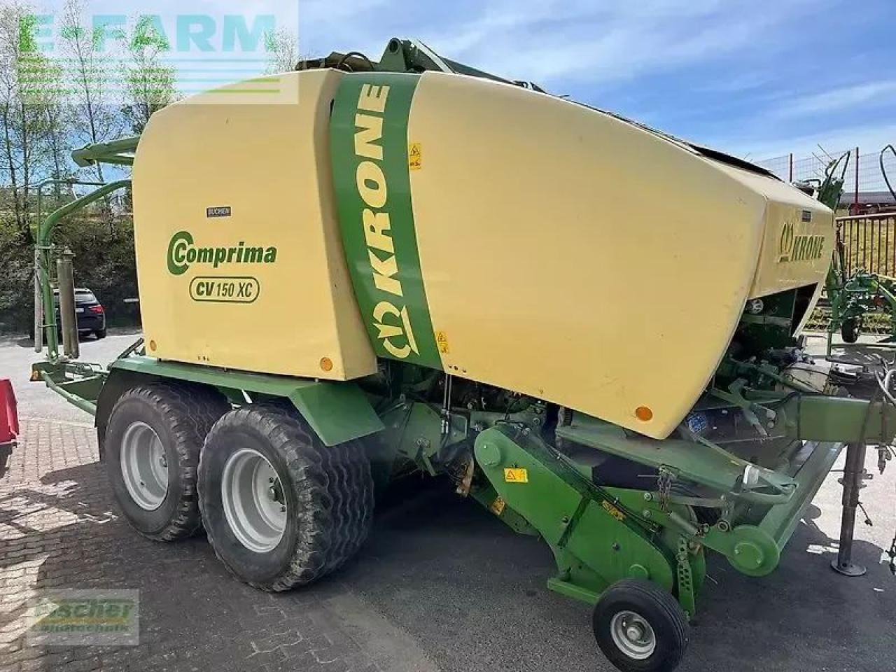 Krone comprima cv 150 xc-17 messer - Presse à balles cubiques: photos 3 Krone comprima cv 150 xc-17 messer - Presse à balles cubiques: photos 3