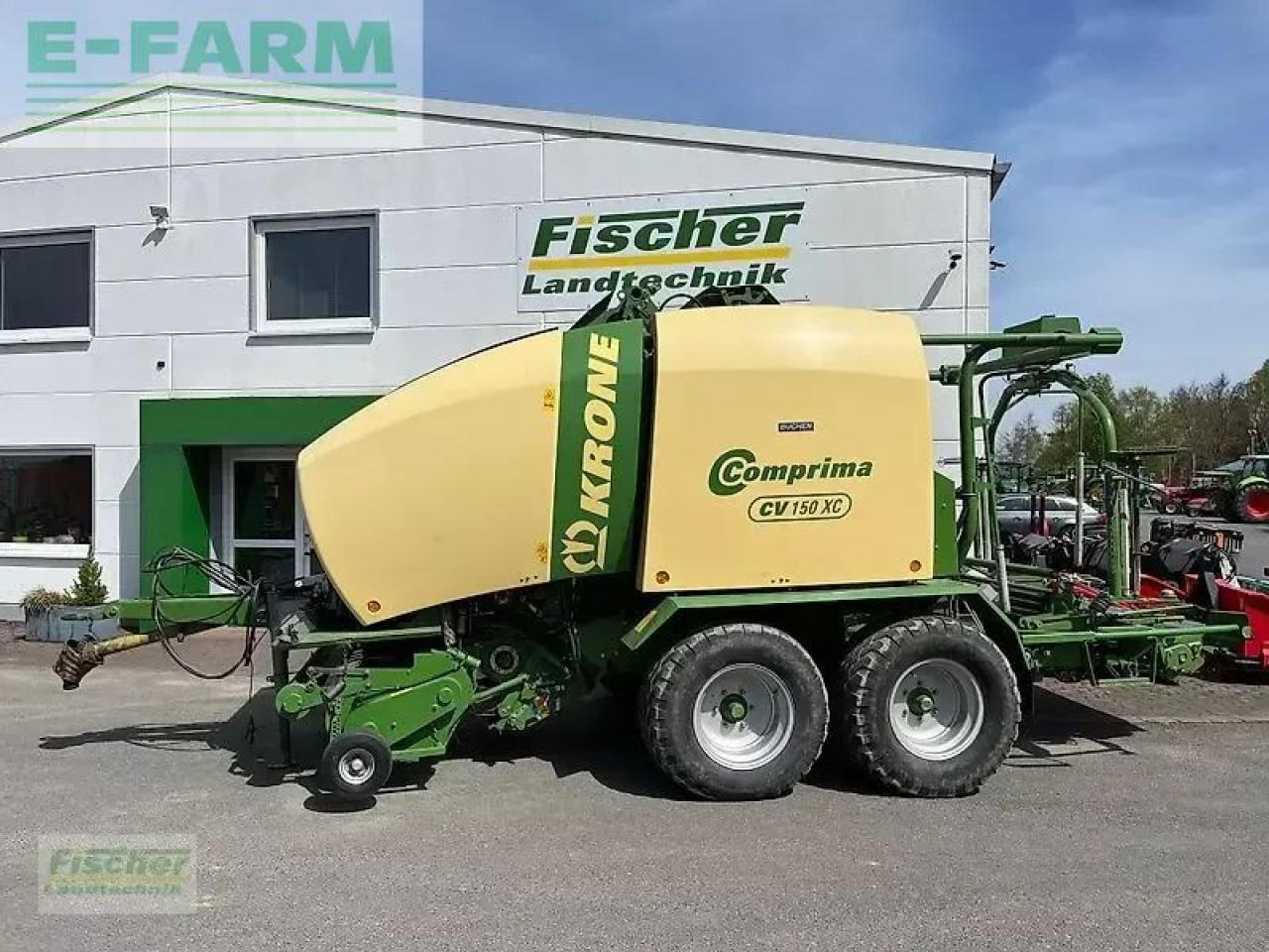 Krone comprima cv 150 xc-17 messer - Presse à balles cubiques: photos 1 Krone comprima cv 150 xc-17 messer - Presse à balles cubiques: photos 1