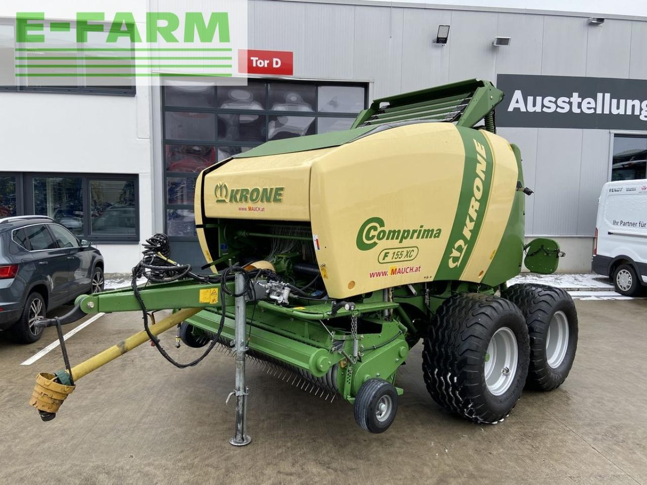 Krone comprima f155xc - Presse à balles cubiques: photos 1 Krone comprima f155xc - Presse à balles cubiques: photos 1