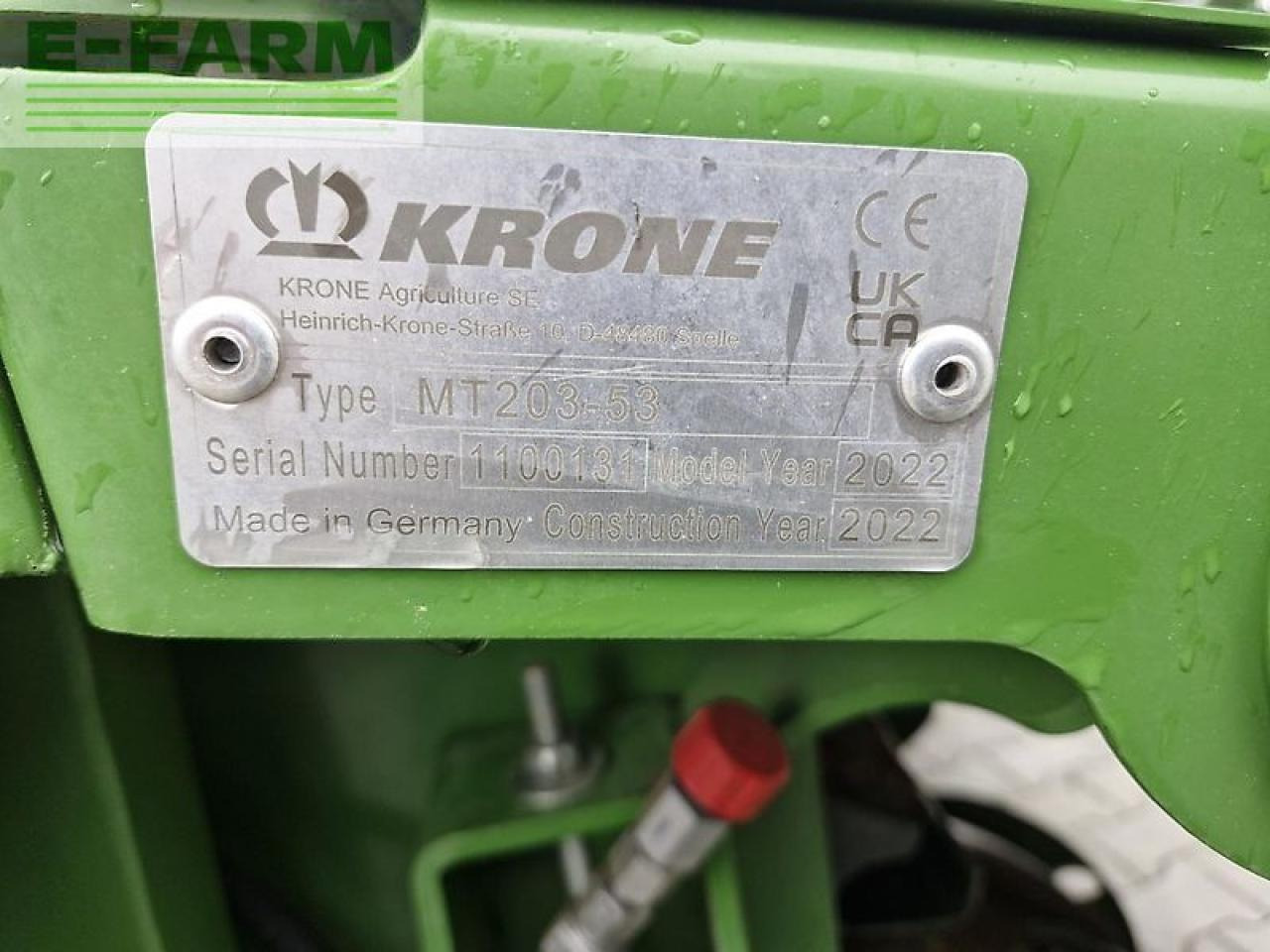 Faucheuse Krone easycut b 1000 cv c + easycut 400 cv fold: photos 13
