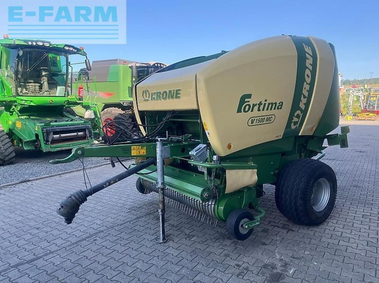 Krone fortima v 1500 mc - Presse à balles cubiques: photos 2 Krone fortima v 1500 mc - Presse à balles cubiques: photos 2