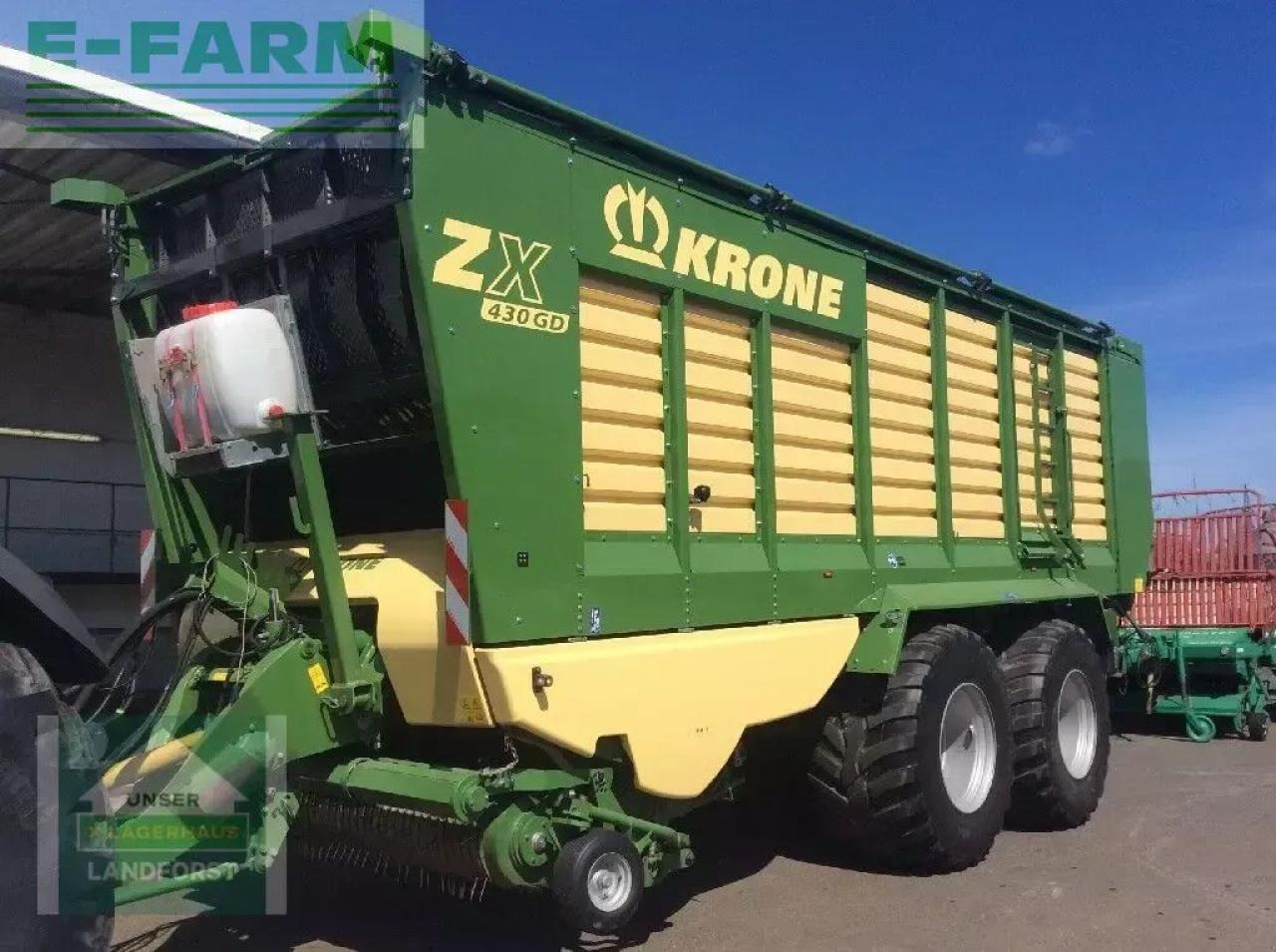 Krone zx 430 gd - Autochargeuse: photos 1 Krone zx 430 gd - Autochargeuse: photos 1
