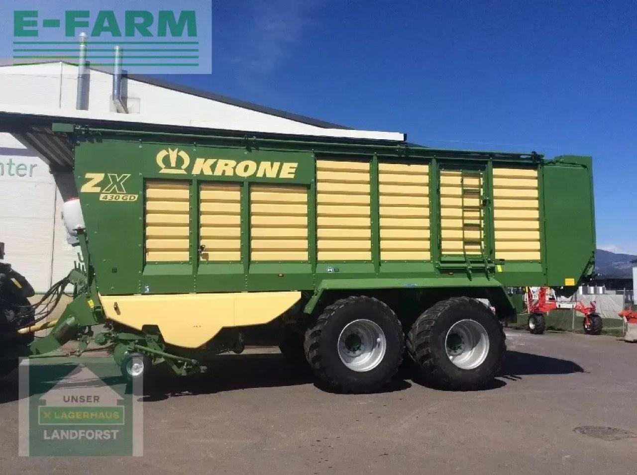 Krone zx 430 gd - Autochargeuse: photos 2 Krone zx 430 gd - Autochargeuse: photos 2