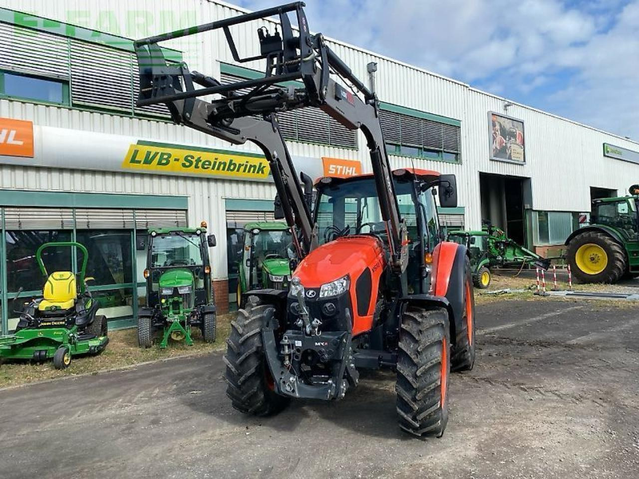 Kubota m5112 mit mx a106 frontlader - Tracteur agricole: photos 1 Kubota m5112 mit mx a106 frontlader - Tracteur agricole: photos 1