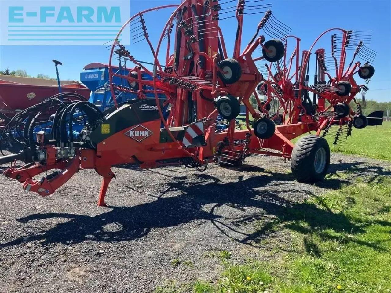 Kuhn ga13131 4-rotors rive - Faneuse: photos 3 Kuhn ga13131 4-rotors rive - Faneuse: photos 3