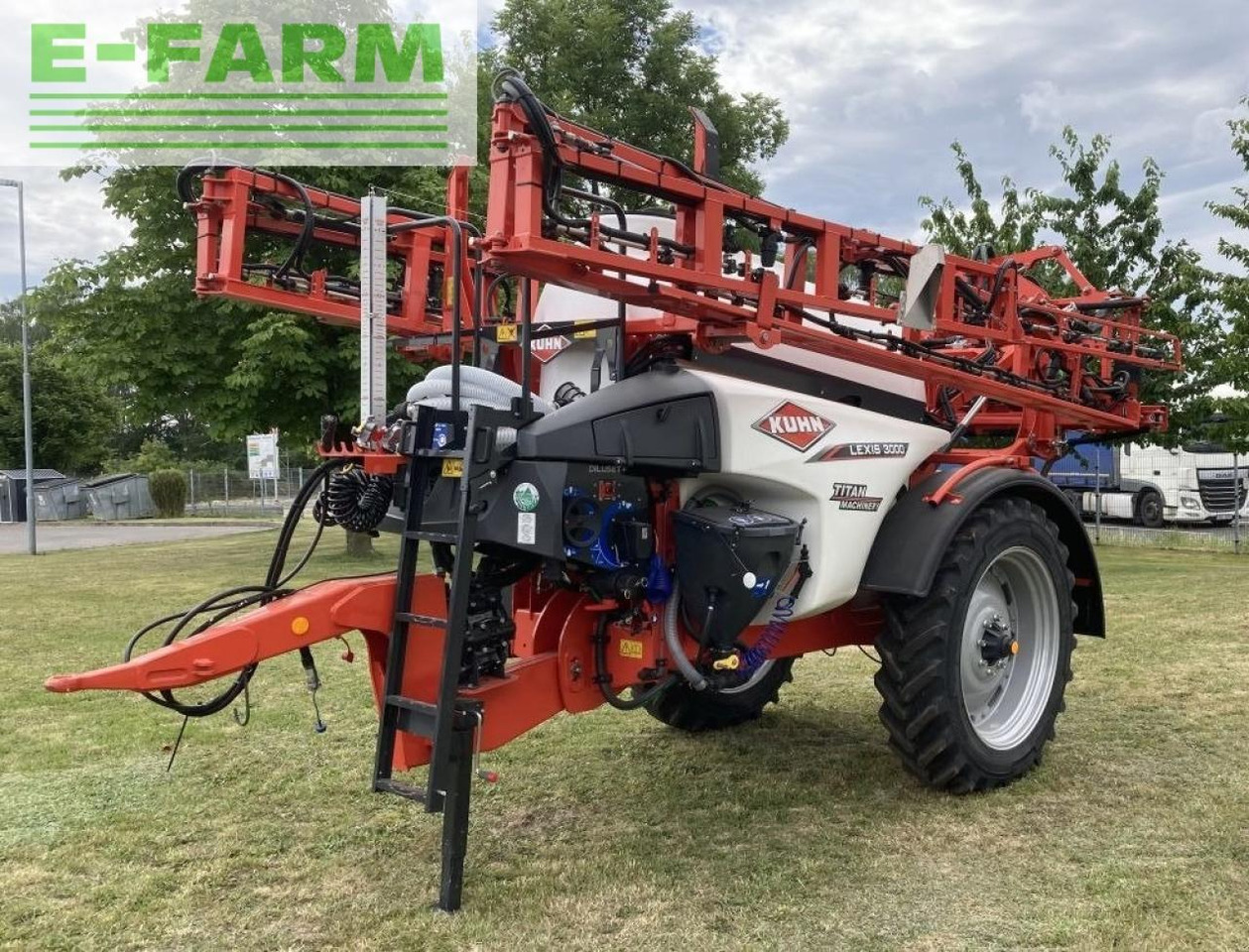 Kuhn lexis 3000 - Pulvérisateur traîné: photos 1 Kuhn lexis 3000 - Pulvérisateur traîné: photos 1