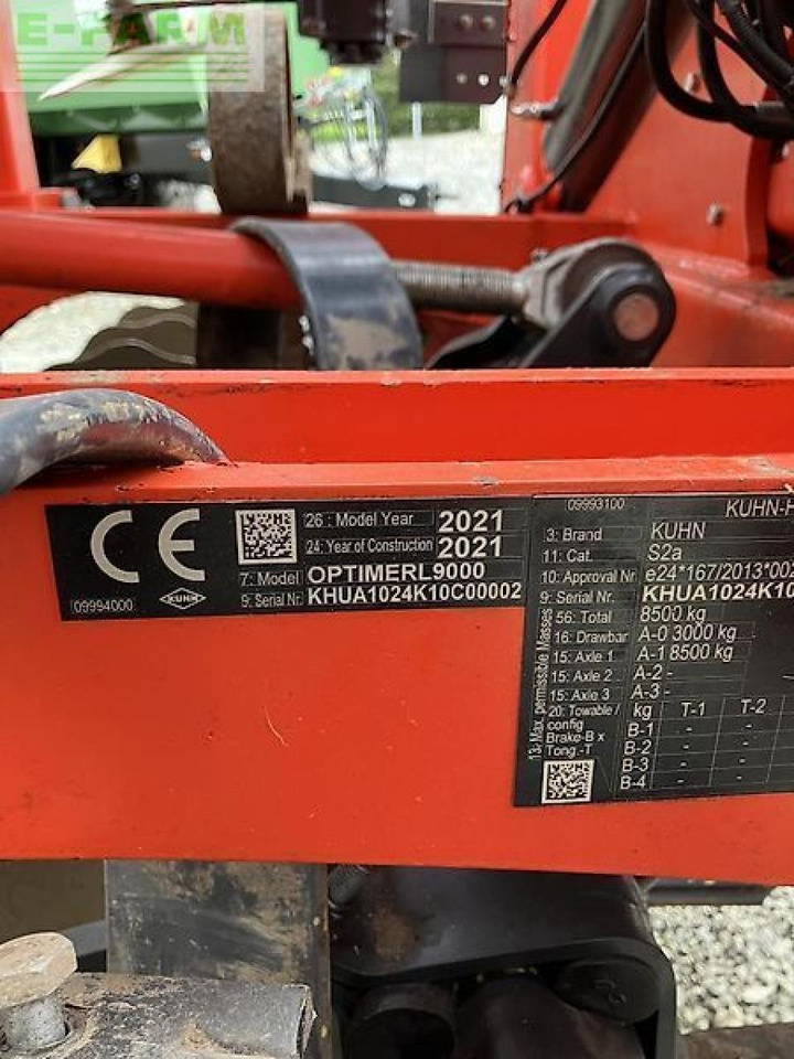Cover crop Kuhn optimer l9000: photos 9