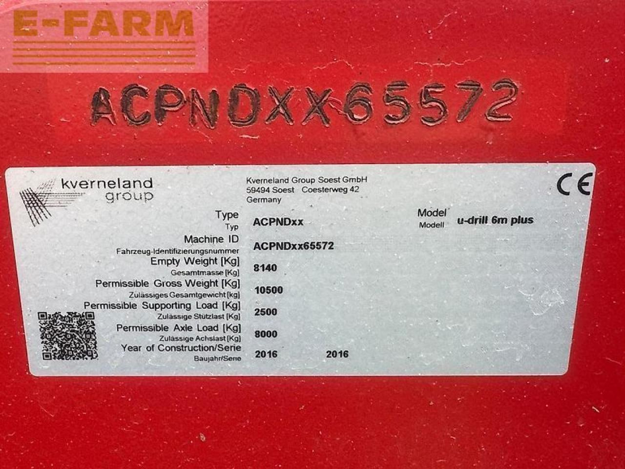 Kverneland u drill 600 - Semoir: photos 3 Kverneland u drill 600 - Semoir: photos 3