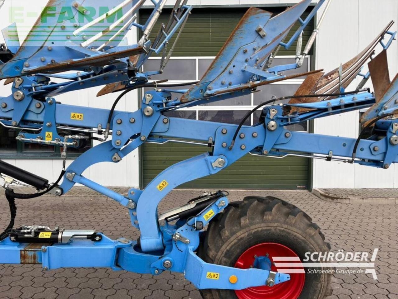 Charrue Lemken diamant 16 v u - vorführer: photos 9