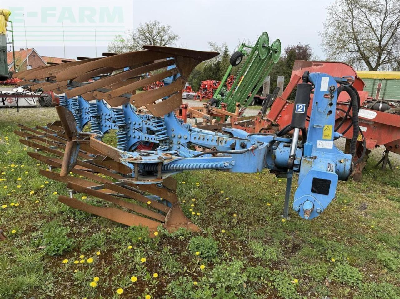 Lemken europal 8x - Charrue: photos 2 Lemken europal 8x - Charrue: photos 2