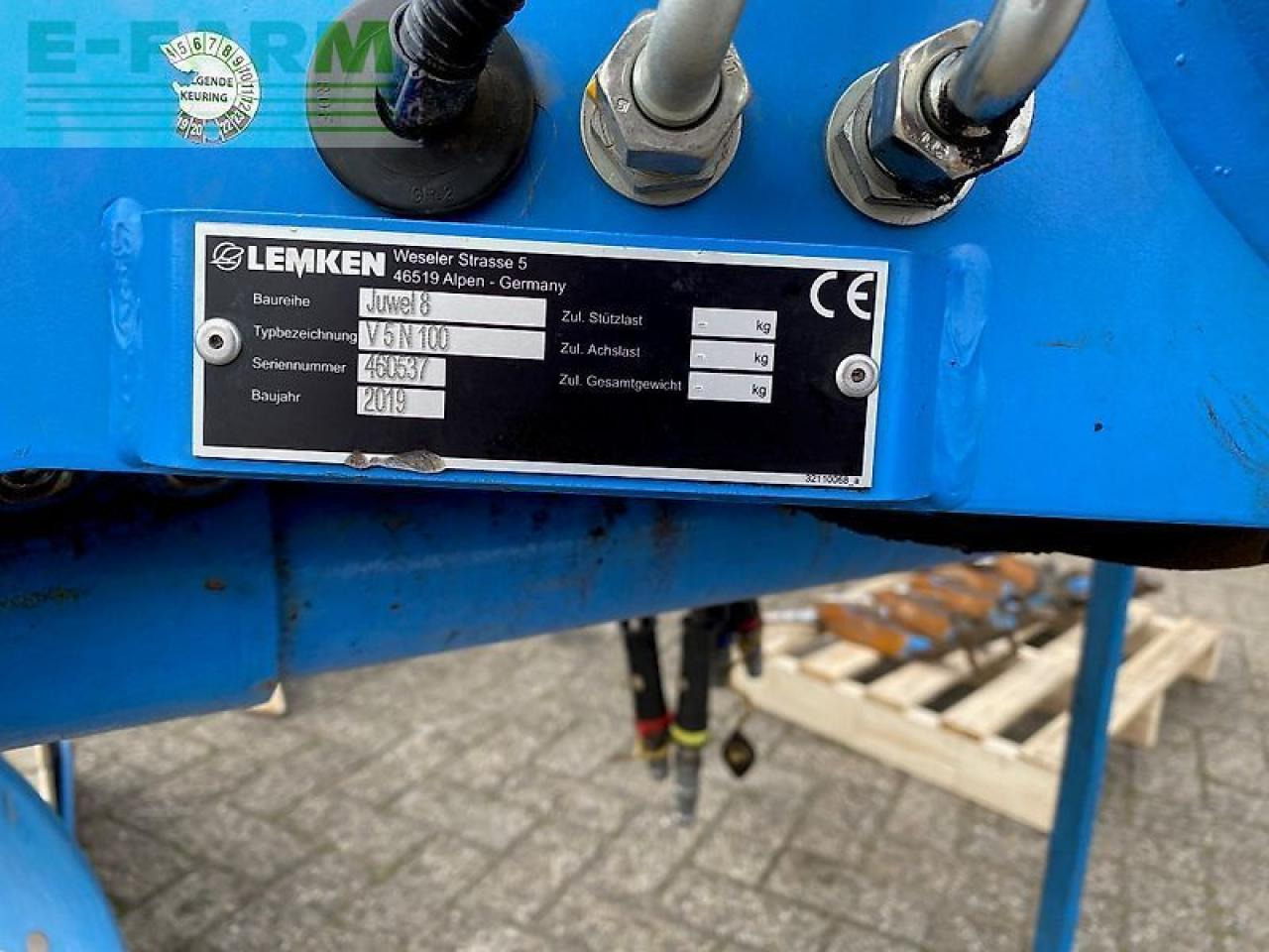 Charrue Lemken juwel 8 vn100 met flexpack: photos 26