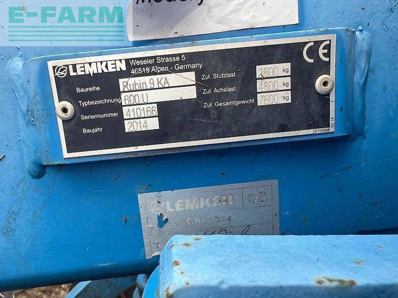 Lemken rubin 9 ka 600 u - Cover crop: photos 5 Lemken rubin 9 ka 600 u - Cover crop: photos 5