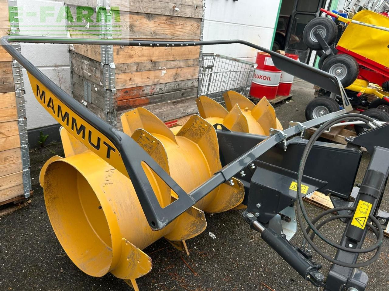 Mammut Siloverteiler SF 195Classic - Matériel d'ensilage: photos 2 Mammut Siloverteiler SF 195Classic - Matériel d'ensilage: photos 2