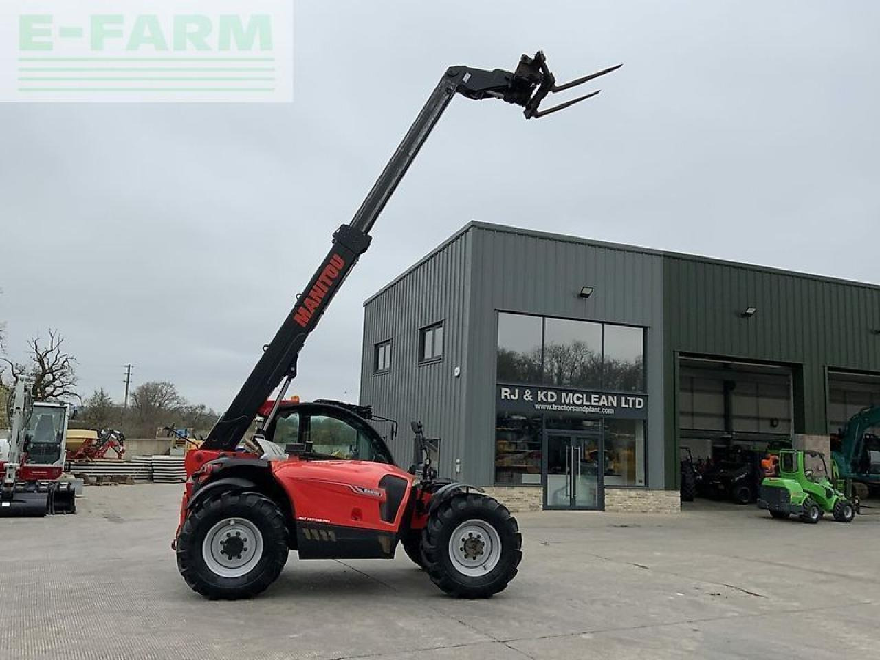 Chariot télescopique Manitou mlt 737-130. ps+ telehandler (st22265): photos 1