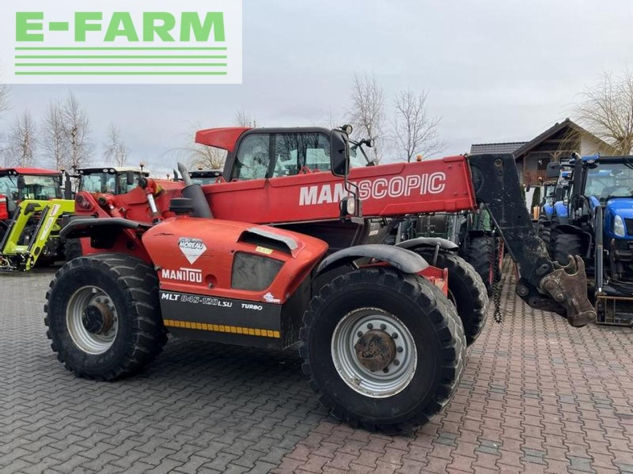 Manitou mlt 845-120 lsu turbo - Chariot télescopique: photos 4 Manitou mlt 845-120 lsu turbo - Chariot télescopique: photos 4