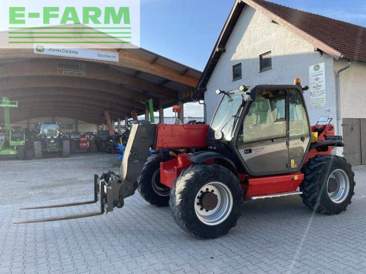 Manitou mlt 845 h classic - Chariot télescopique: photos 1 Manitou mlt 845 h classic - Chariot télescopique: photos 1