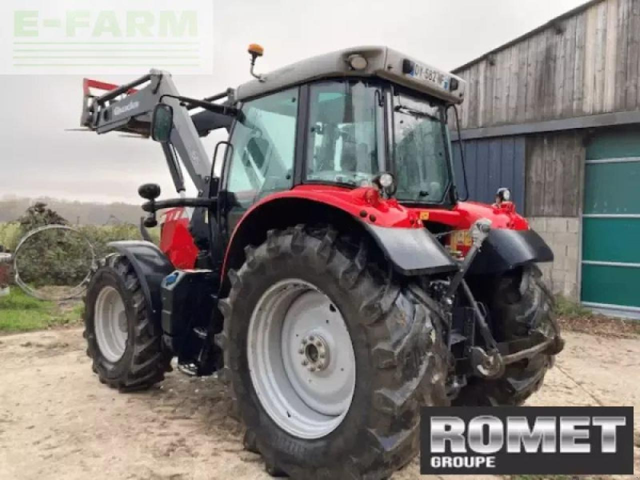 Massey Ferguson 6613 d6 ef Efficient - Tracteur agricole: photos 4 Massey Ferguson 6613 d6 ef Efficient - Tracteur agricole: photos 4