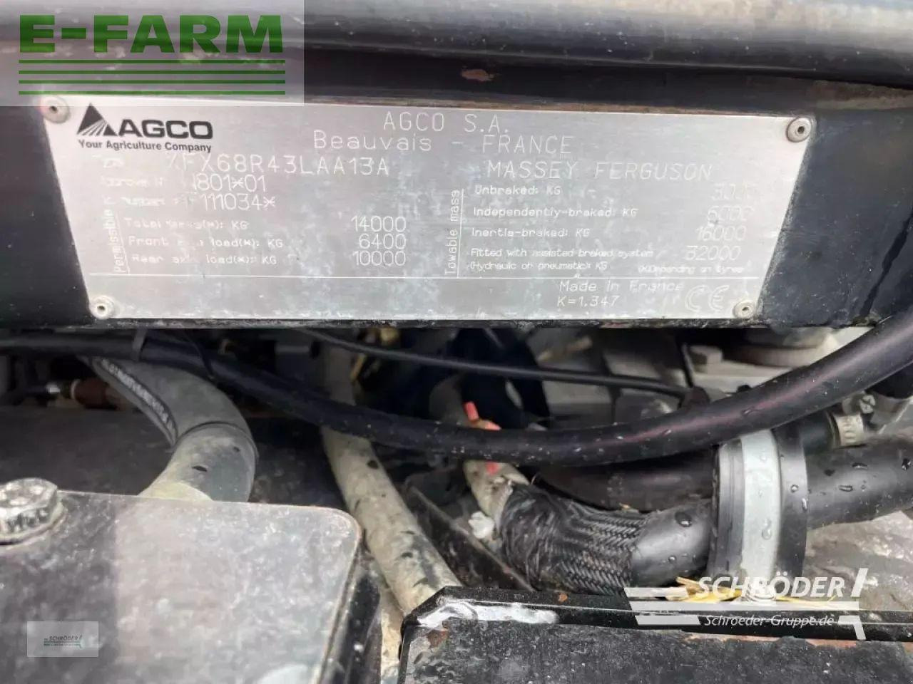 Tracteur agricole Massey Ferguson 7726 dyna-vt exclusive Exclusive: photos 19 Tracteur agricole Massey Ferguson 7726 dyna-vt exclusive Exclusive: photos 19