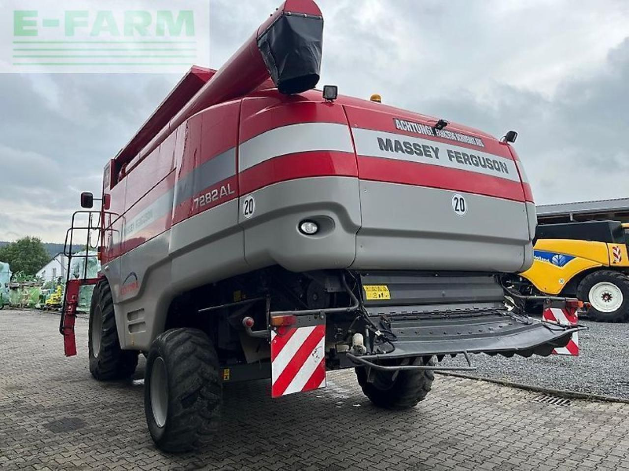 Massey Ferguson centora 7282 al - Moissonneuse-batteuse: photos 4 Massey Ferguson centora 7282 al - Moissonneuse-batteuse: photos 4