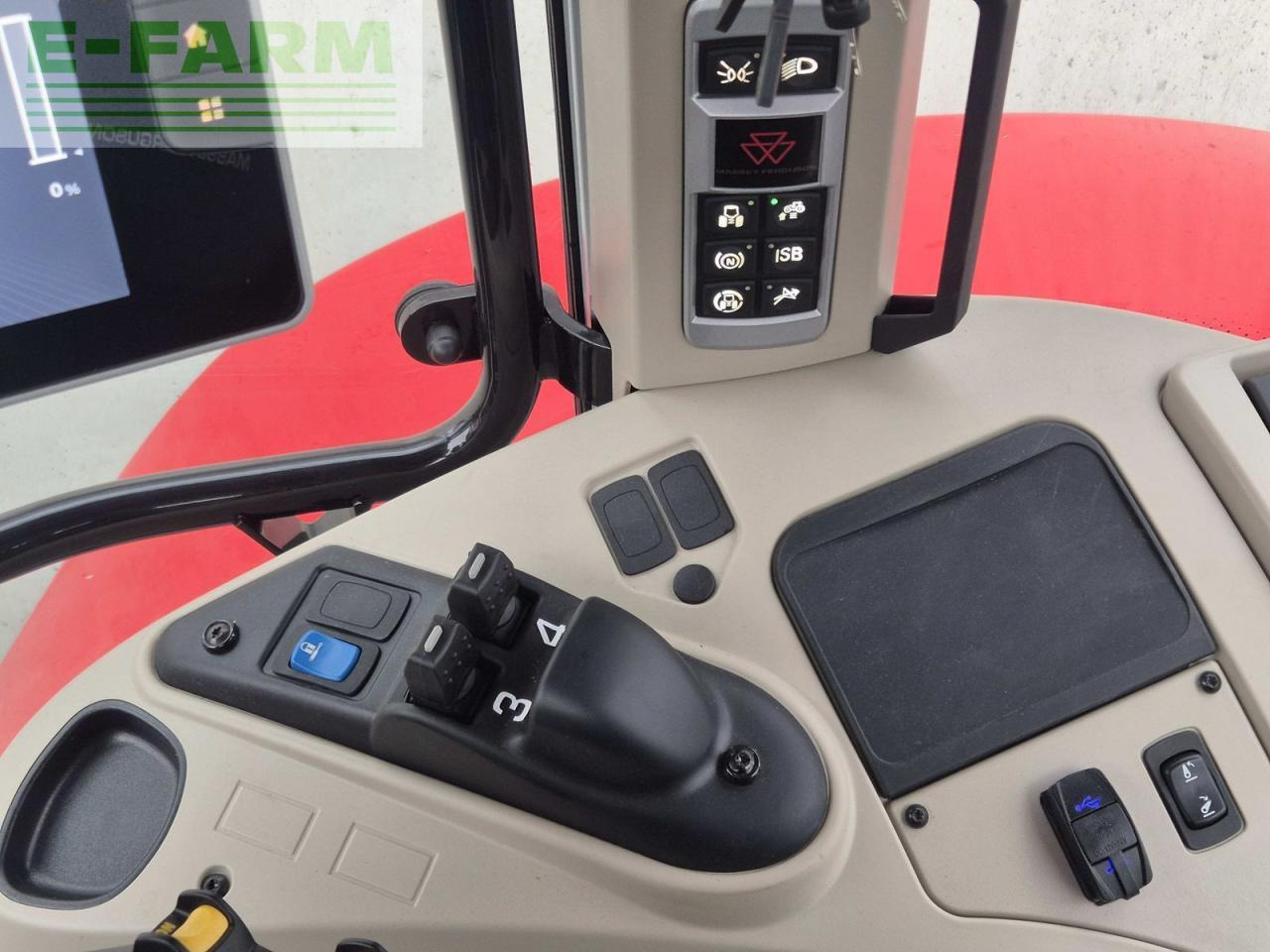 Tracteur agricole Massey Ferguson mf 6s.180: photos 9 Tracteur agricole Massey Ferguson mf 6s.180: photos 9