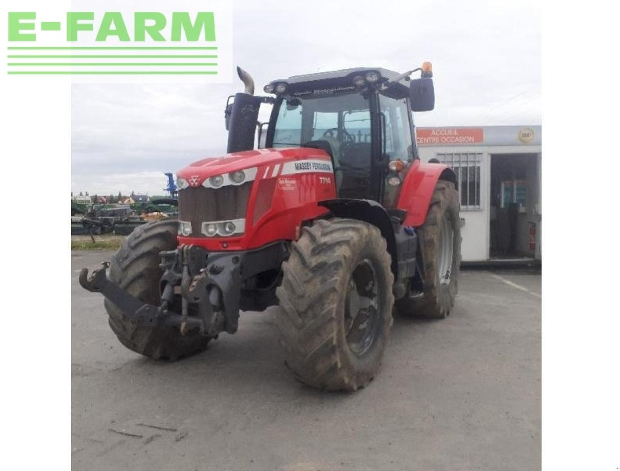Massey Ferguson mf 7714 - Tracteur agricole: photos 3 Massey Ferguson mf 7714 - Tracteur agricole: photos 3