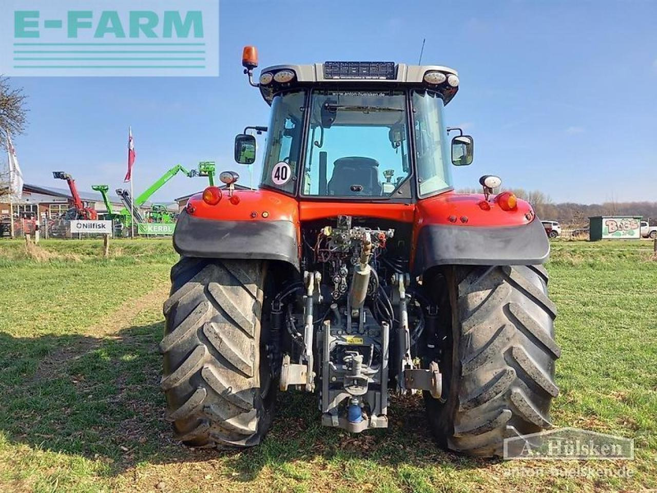 Tracteur agricole Massey Ferguson mf 7718 dyna-vt exclusive Exclusive: photos 6